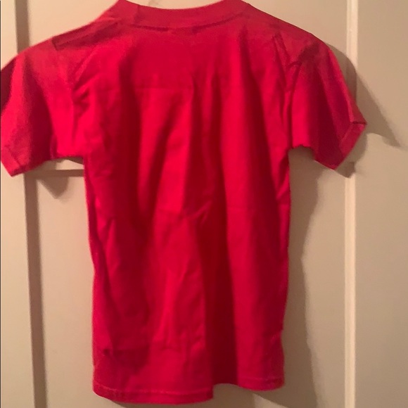 ELMO ACTIVEWEAR RED T-SHIRT SIZE GIRL’S LARGE BABY TEE - Picture 3 of 4